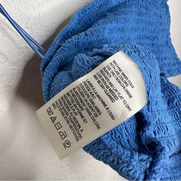 MAEVE by Anthropologie smocked bralette top - Picture 6 of 8